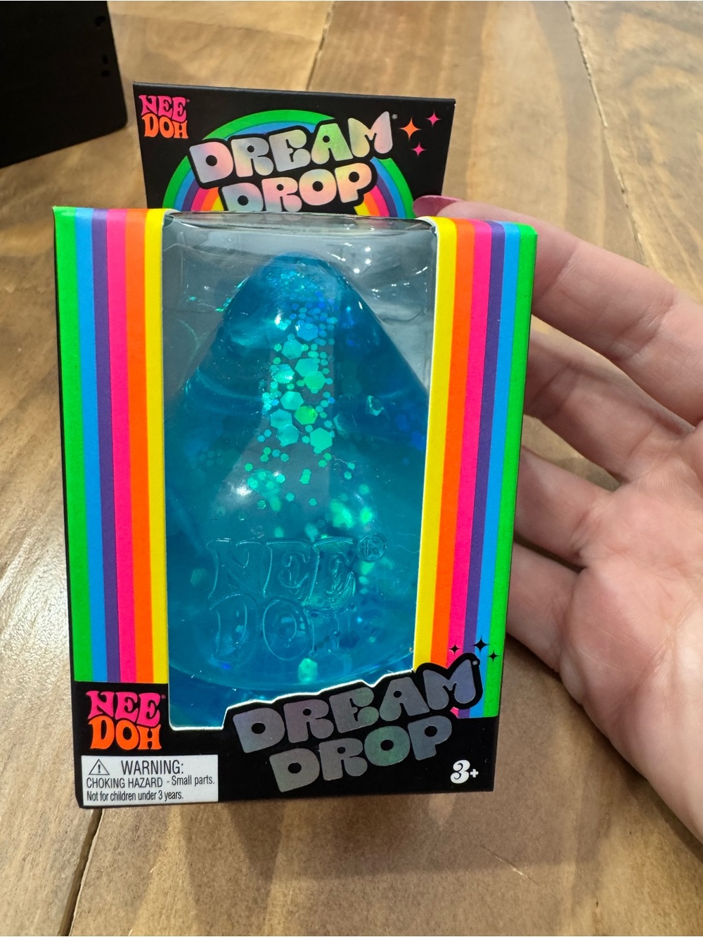 Dream Drop Blue Glitter Sensory Toy